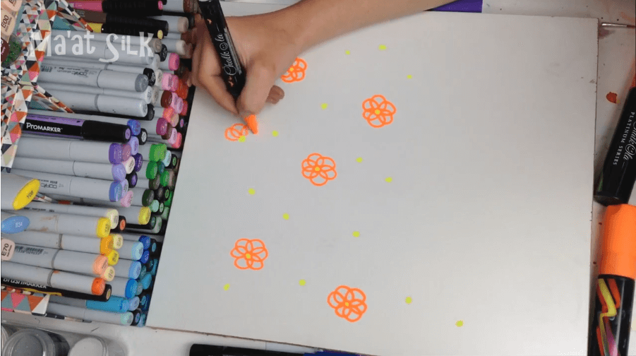 DIY Summer Menu With Neon Chalk Markers - Chalkola Art Supply