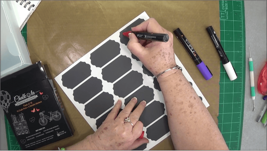 Scrapbooking Using Chalk Markers - Chalkola Art Supply