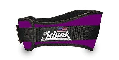 NEW Schiek Model 2006 Nylon Purple Weight Lifting Belt Strong Velcro closure - HomeGymBodybuilding