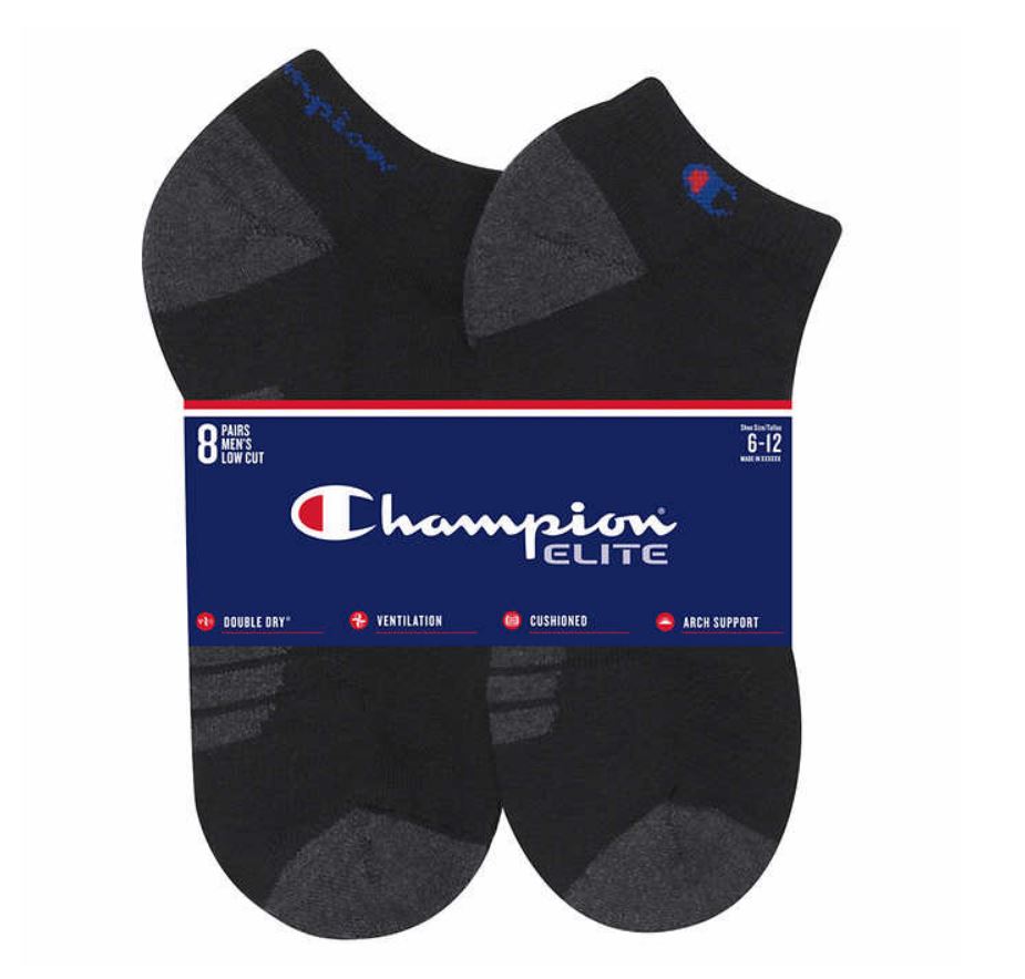 Champion Elite Socks Men's Low Cut 