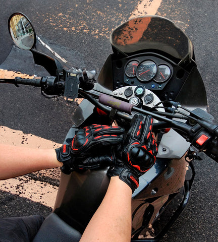 Guantes para Moto en cuero especiales para cualquier tipo de aventura TIENDABI
