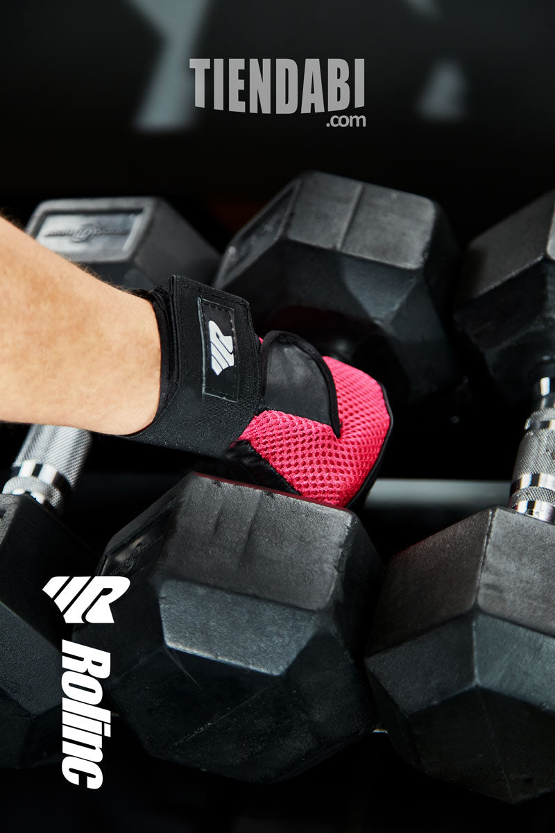 Guantes Para Pesas Gimnasio Gym Deporte Con Muñequera Mujer – TIENDABI