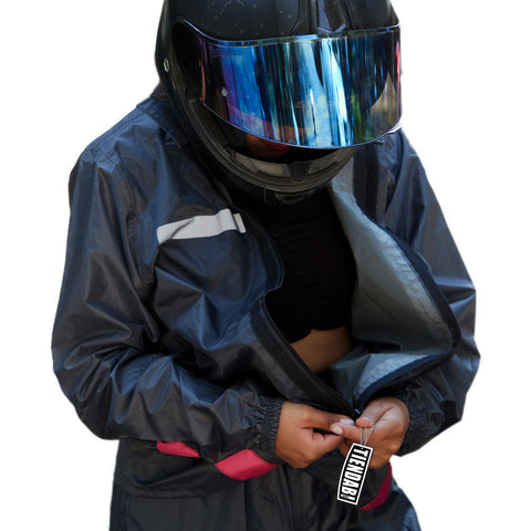 Impermeable Para Moto Tipo Sudadera 100 Impermeable Talla S GENERICO