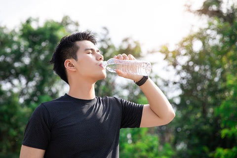 Stay hydrated with lots of water