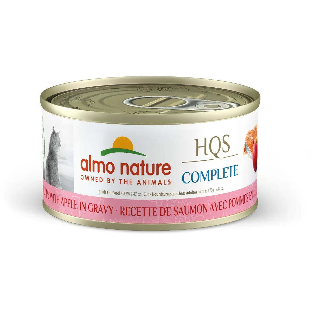 Almo Nature: 三文魚蘋果貓主食罐