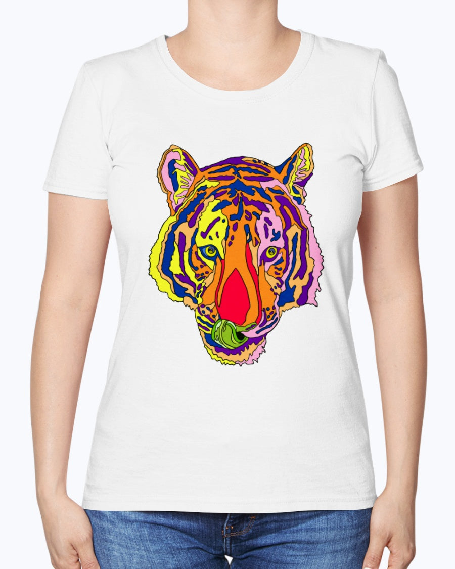 tiger tee shirt womens