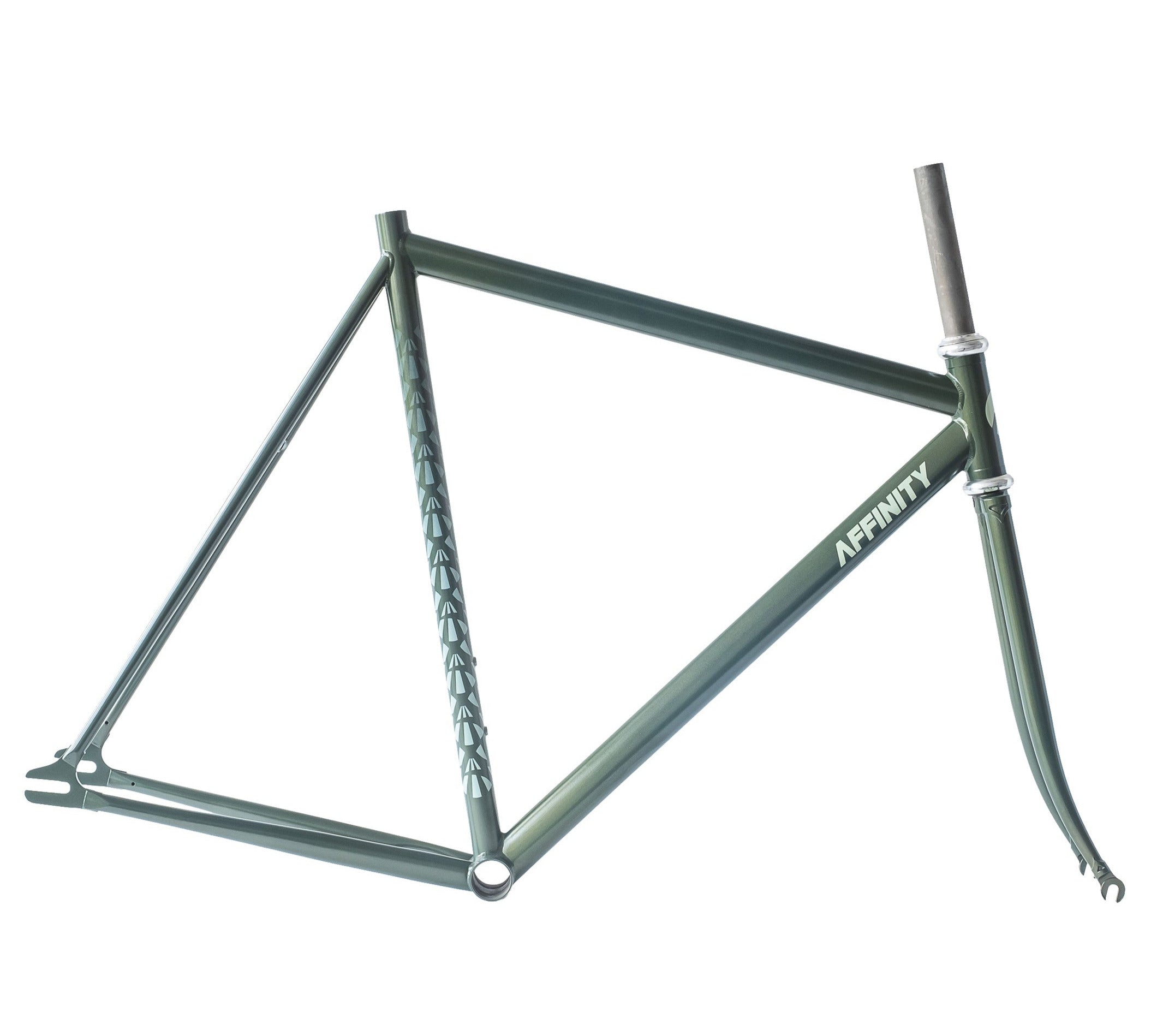 Affinity Lo Pro frameset - Champagne Money/Mint Fresh