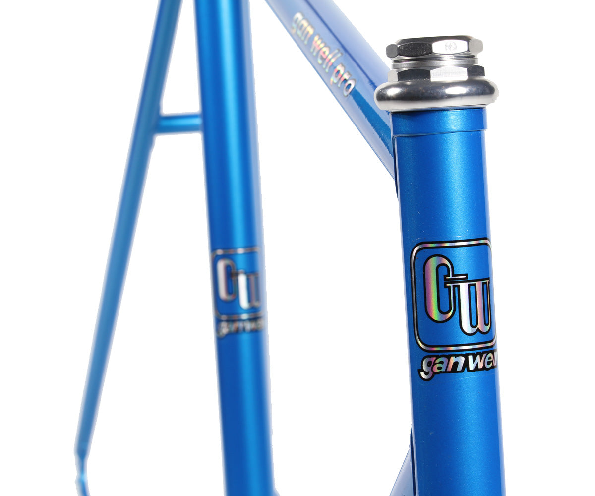 Gan Well Pro NJS frameset - 54cm / metallic blue