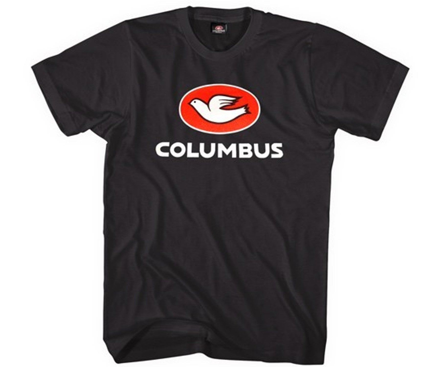 Columbus Dove logo t-shirt - black | Retrogression