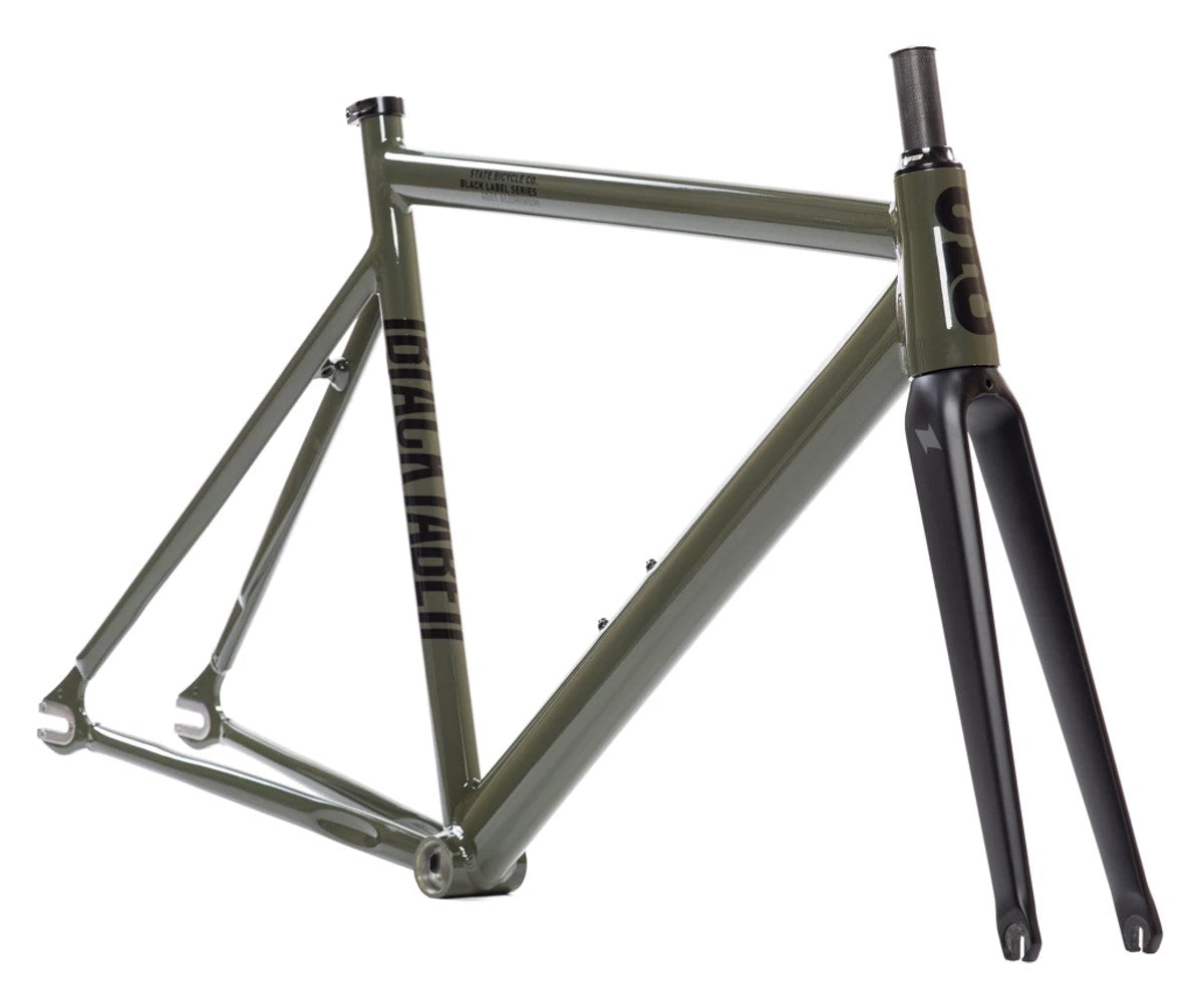 state bicycle army green