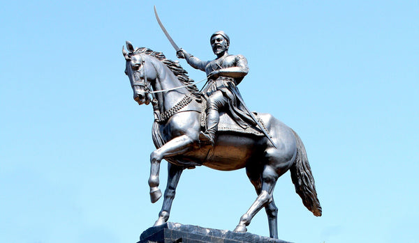 Maratha king statue