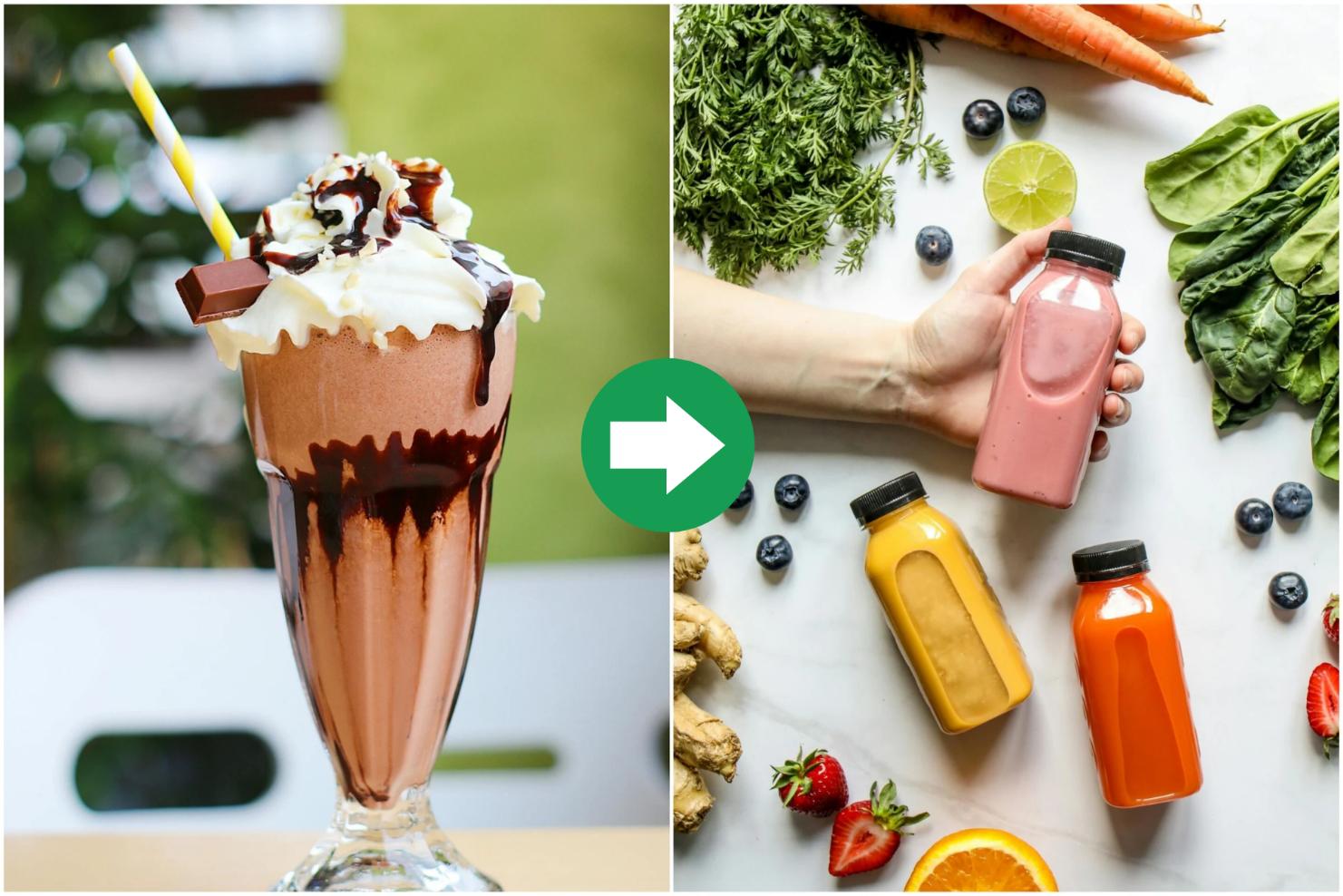 Smoothies instead of Milkshakes