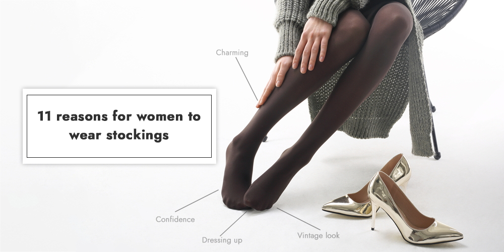 women to wear stockings