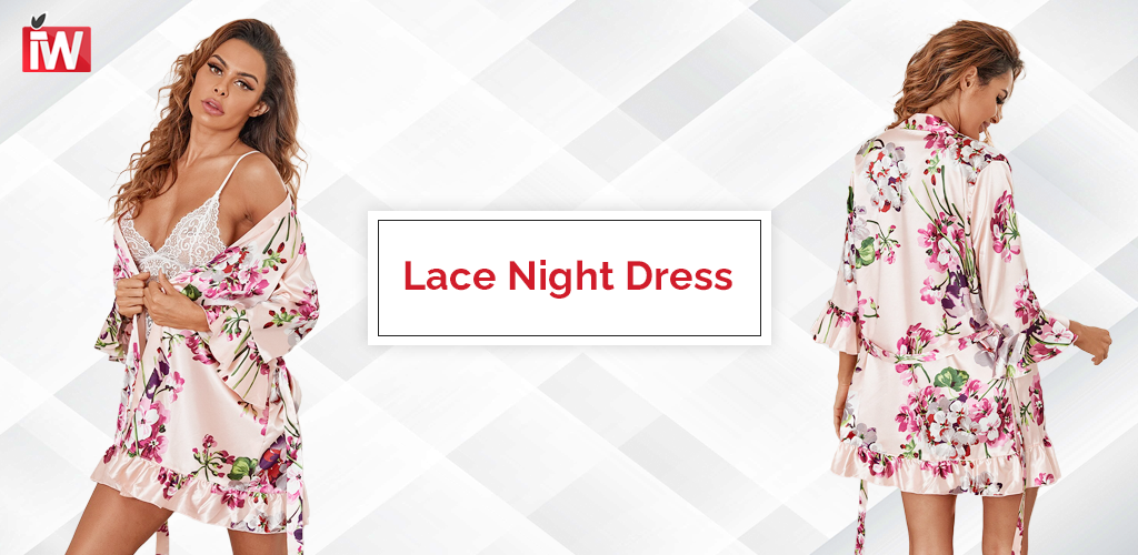 Lace night dress