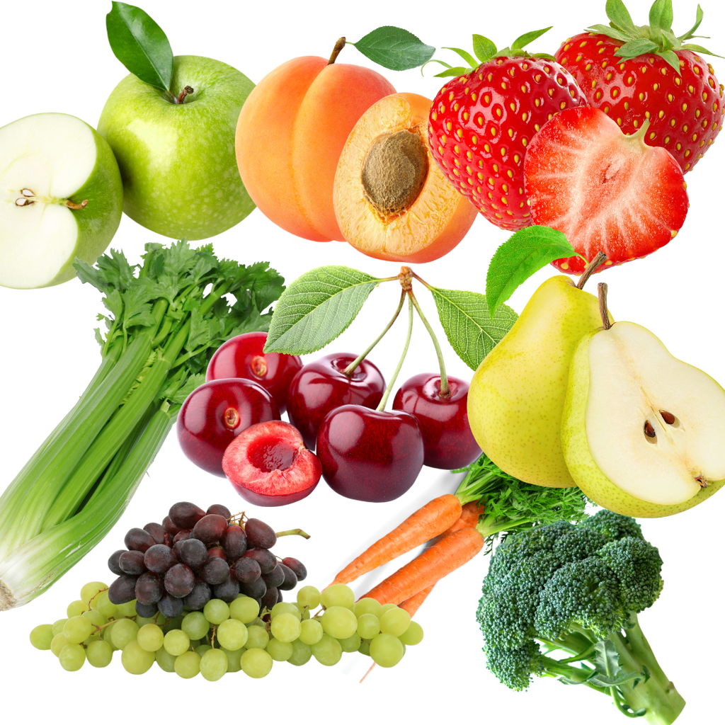 vegetables and fruits