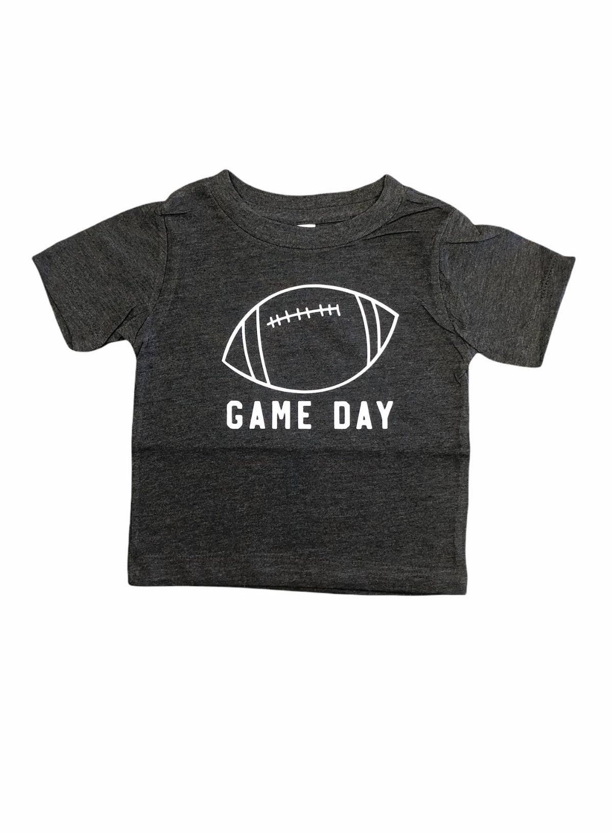 Baby/Toddler Game Day Tee - Charcoal