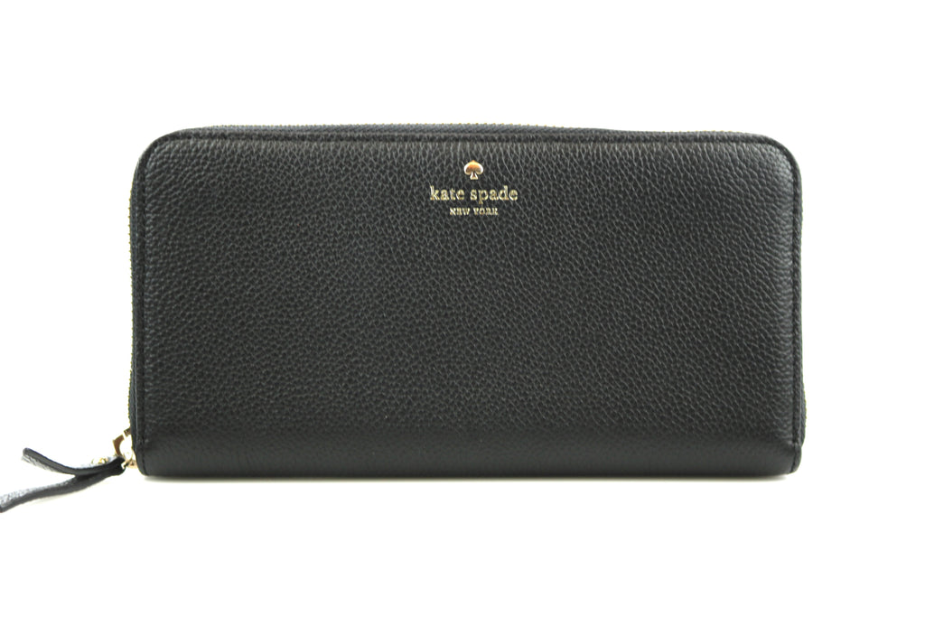 Kate Spade Larchmont Avenue Neda Wallet - Black – Jax & Henley