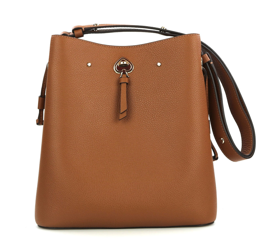 Kate Spade Marti Large Bucket Bag - Gingerbread – Jax & Henley