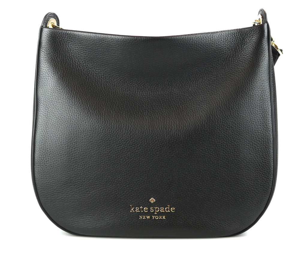 Kate Spade Lexy Pebbled Leather Shoulder Bag - Black – Jax & Henley