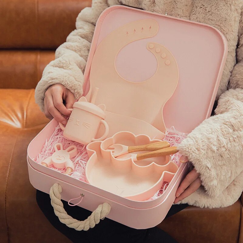 Silicone Baby Mealtime Set