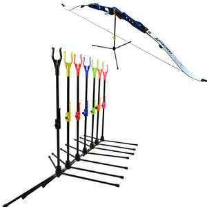 1Pack Archery Bow Stand Recurve Bow Holder Removable Stander Assemble Hanger for Archery Hunting Shooting Outdoor Sports 7Colors - Hack My House