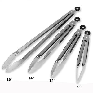 Stainless Steel BBQ Grill Tongs - Hack My House
