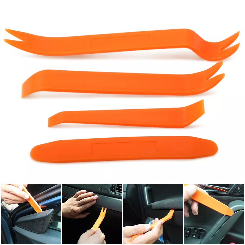 Car styling Car Radio Disassembly tool for Skoda Fabia 2 3 Karoq Kodiaq Octavia 3 Superb 2 3 Combi Yeti Car Accessories