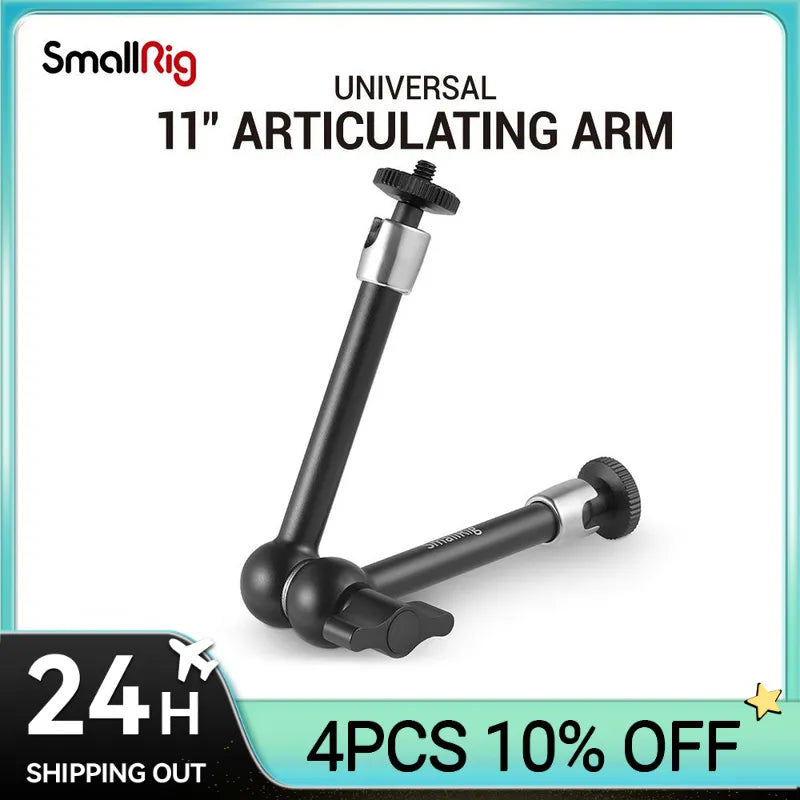 SmallRig 9.5 inches Articulating Arm Adjustable Friction Magic Arm For DSLR LCD Monitor LED Light Camera Accessories 2066
