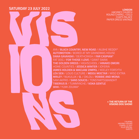Visions festival poster