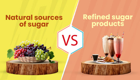 natural sugar vs refined sugar