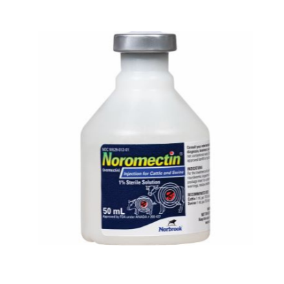 Noromectin® (Ivermectin) Injection 1% Solution 50 mL bottle