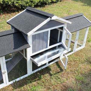 Outdoor Rabbit Hutch, - creativeworksandmore