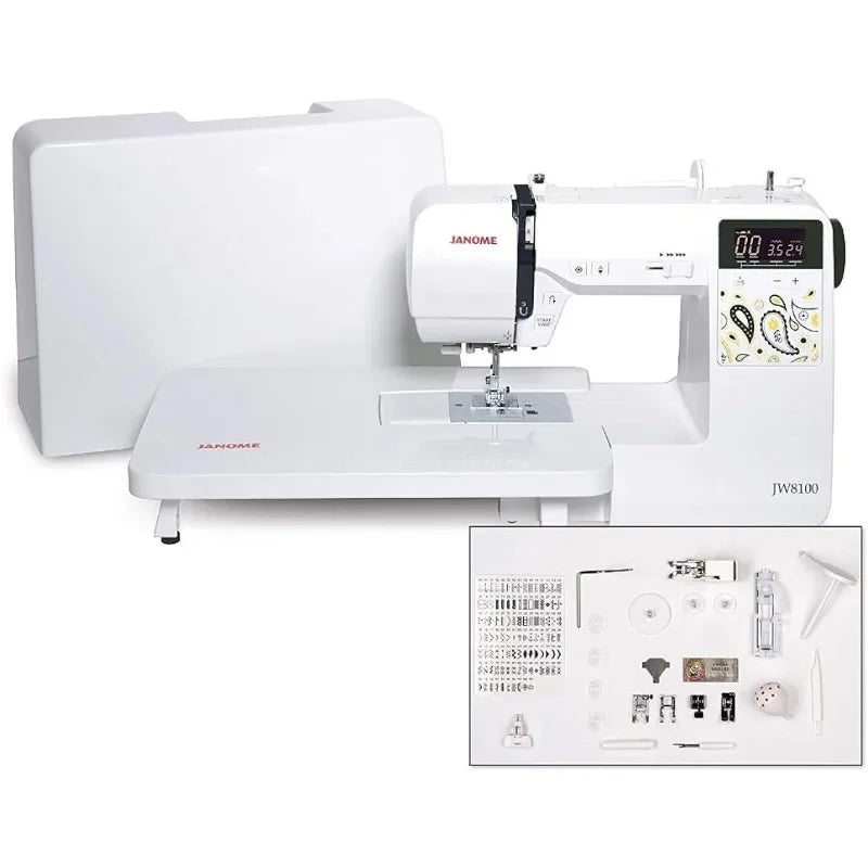JW8100 Fully-Featured Computerized Sewing Machine