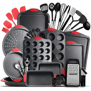 Nonstick Bakeware Sets with Baking Pans Set, - creativeworksandmore