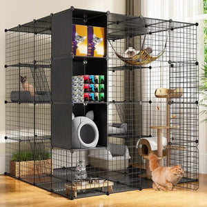 Metal Cage for Cats Large Cats House - creativeworksandmore