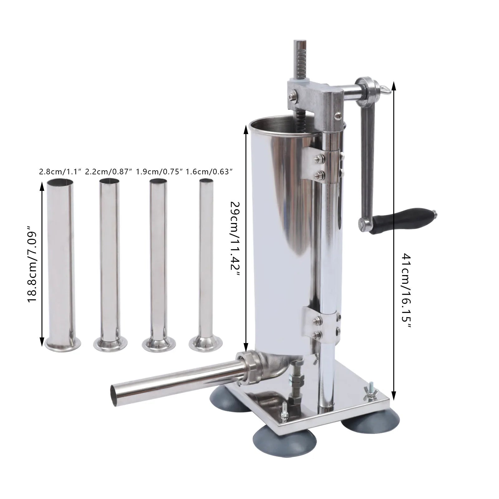 Vertical Manual Sausage Stuffer Machine,