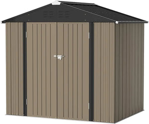 Metal Outdoor Storage Shed - creativeworksandmore