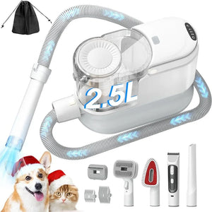Pet Dryer 6 in 1 Dog Hair Vacuum Suction - creativeworksandmore