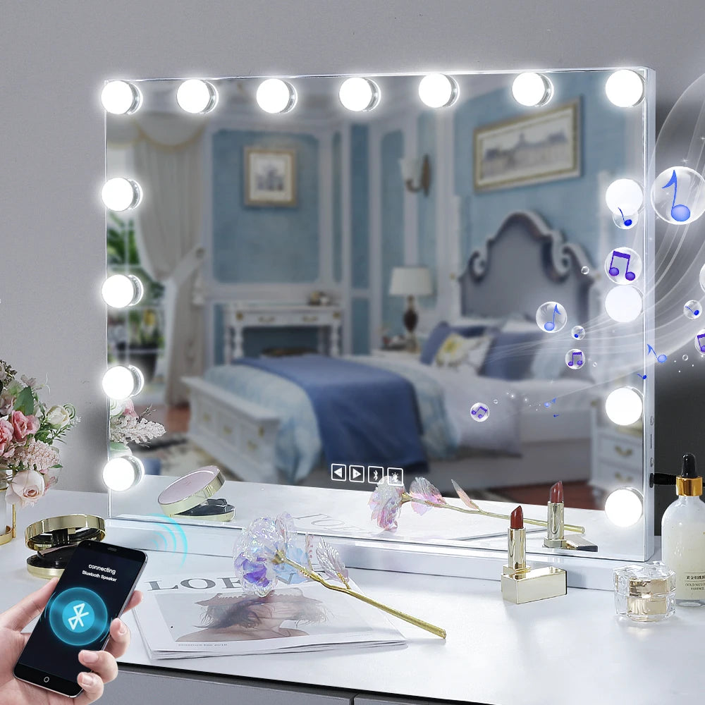Large Bluetooth Vanity Mirror