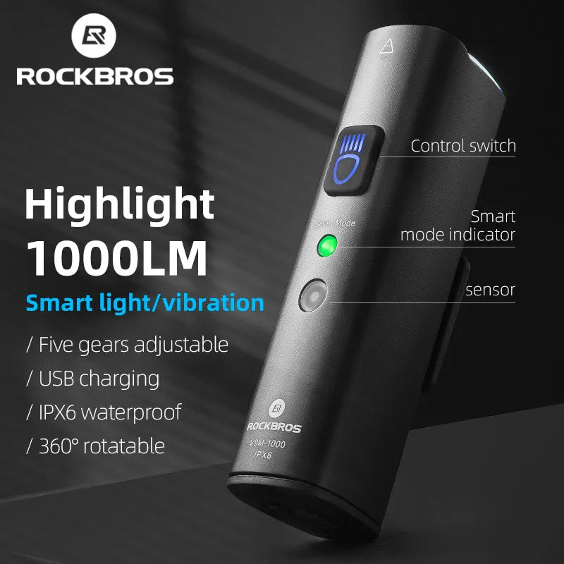 ROCKBROS 2021 Smart Bike Lights