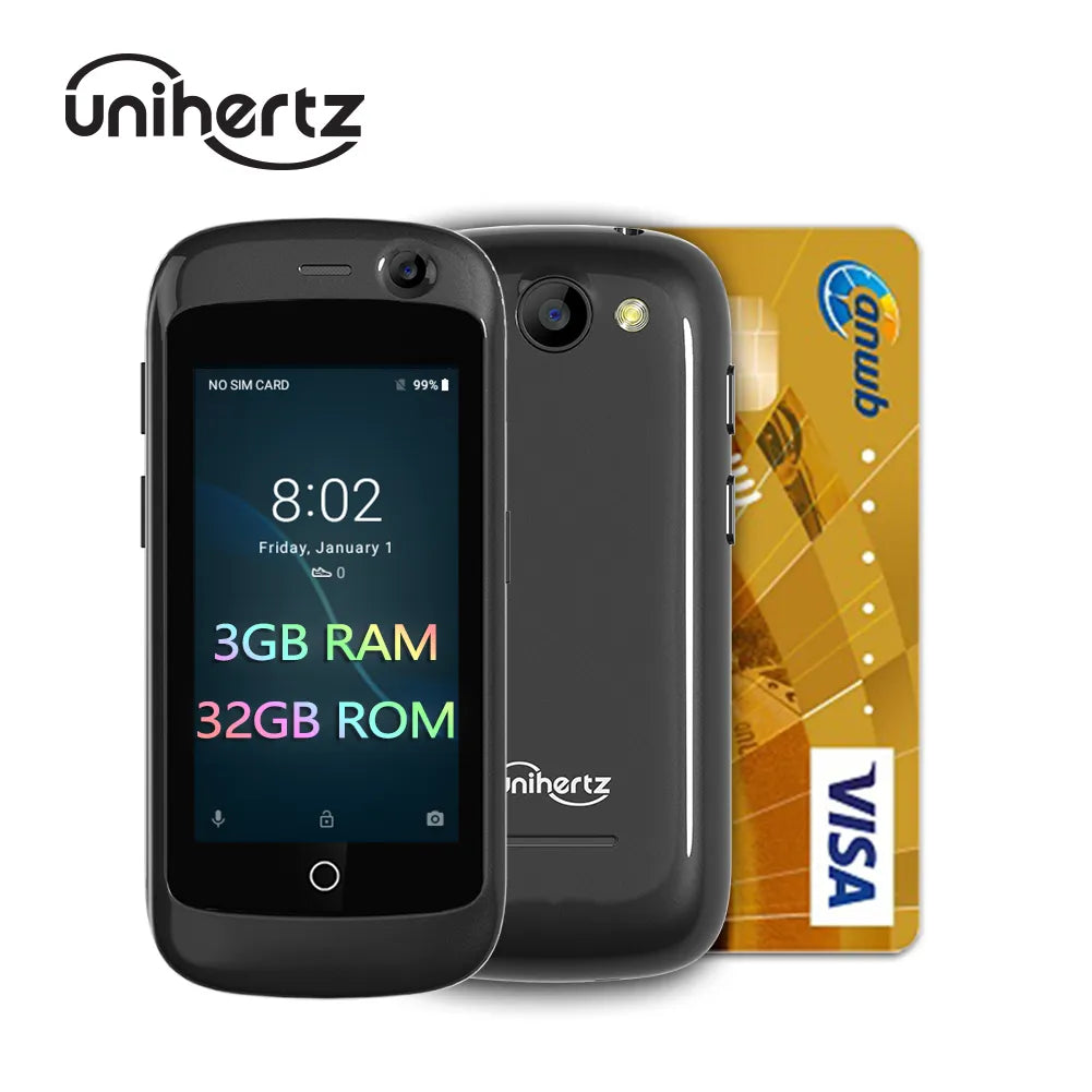 Unihertz Jelly Pro 3GB+32GB, The Smallest 4G Smartphone in The World