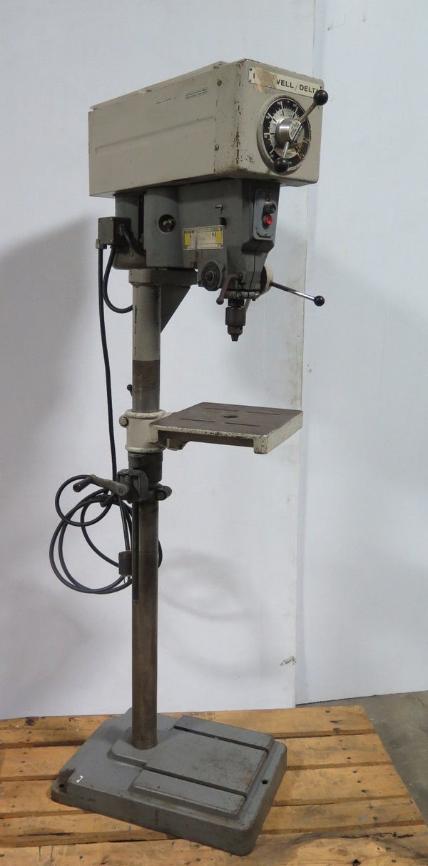 Rockwell Delta Series 15 655 Floor Drill Press Variable Speed Usa Made 2289