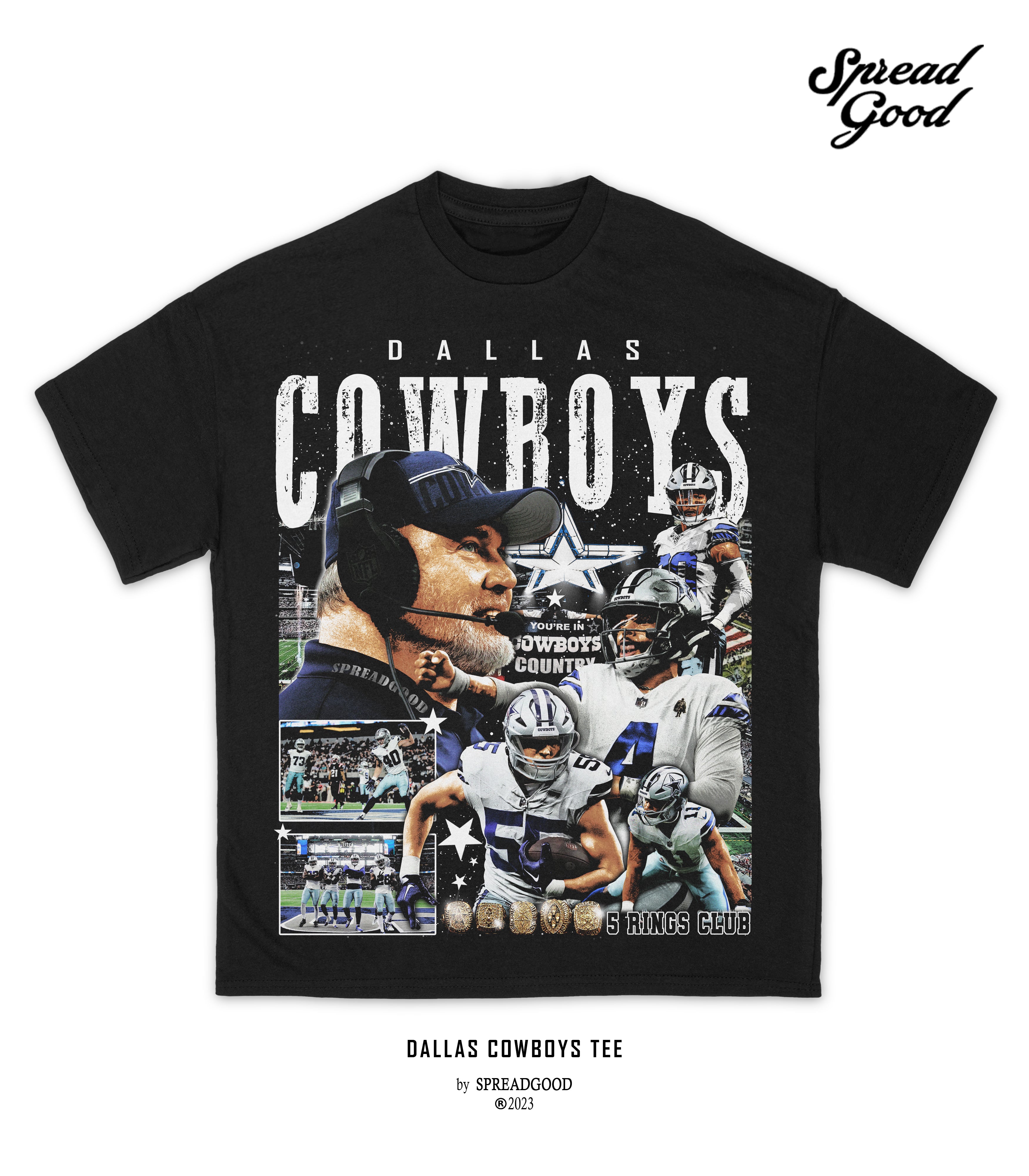 DALLAS COWBOYS T-Shirt - GRAPHIC STREETWEAR