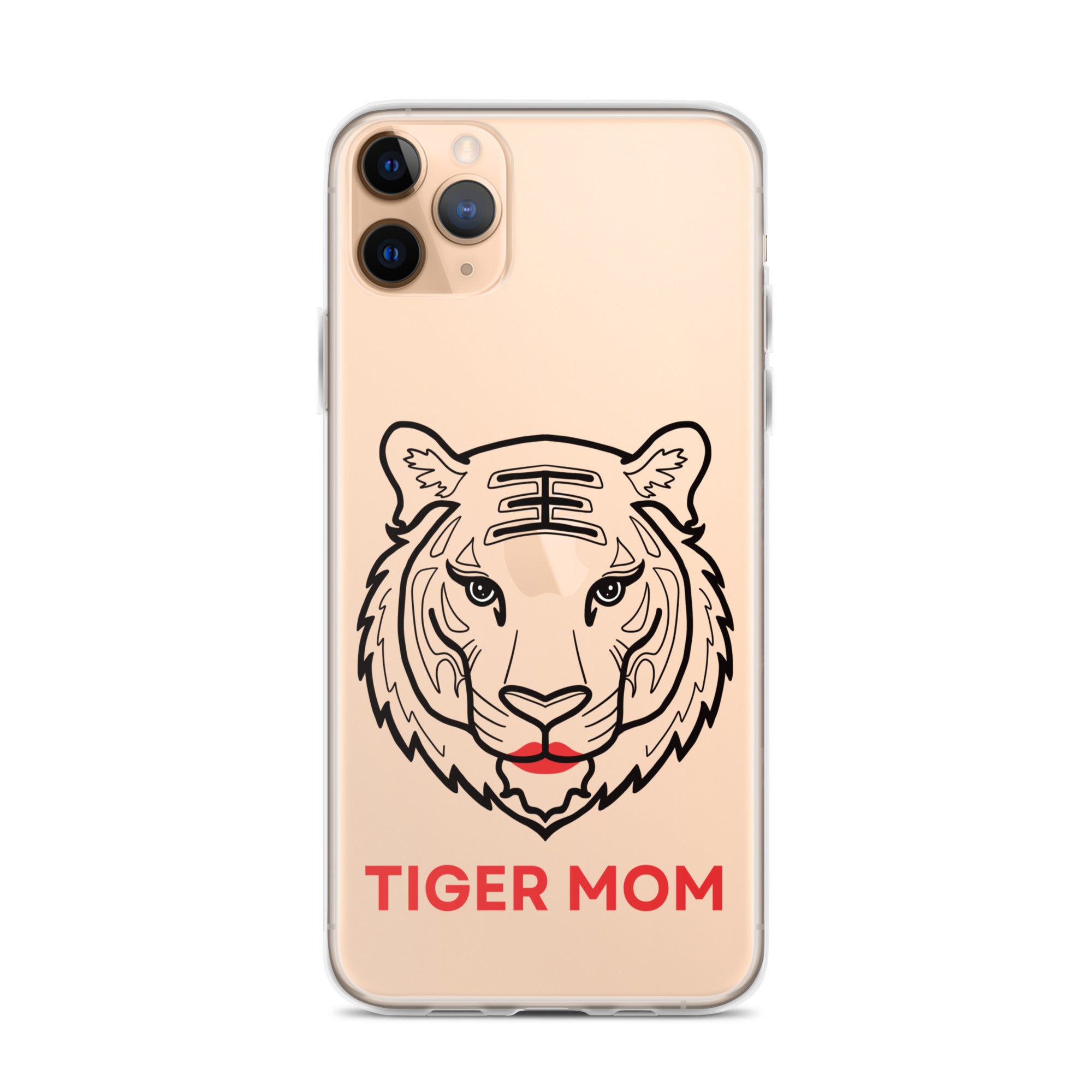 Tiger Mom Clear Case for iPhone® - GINGKO product image