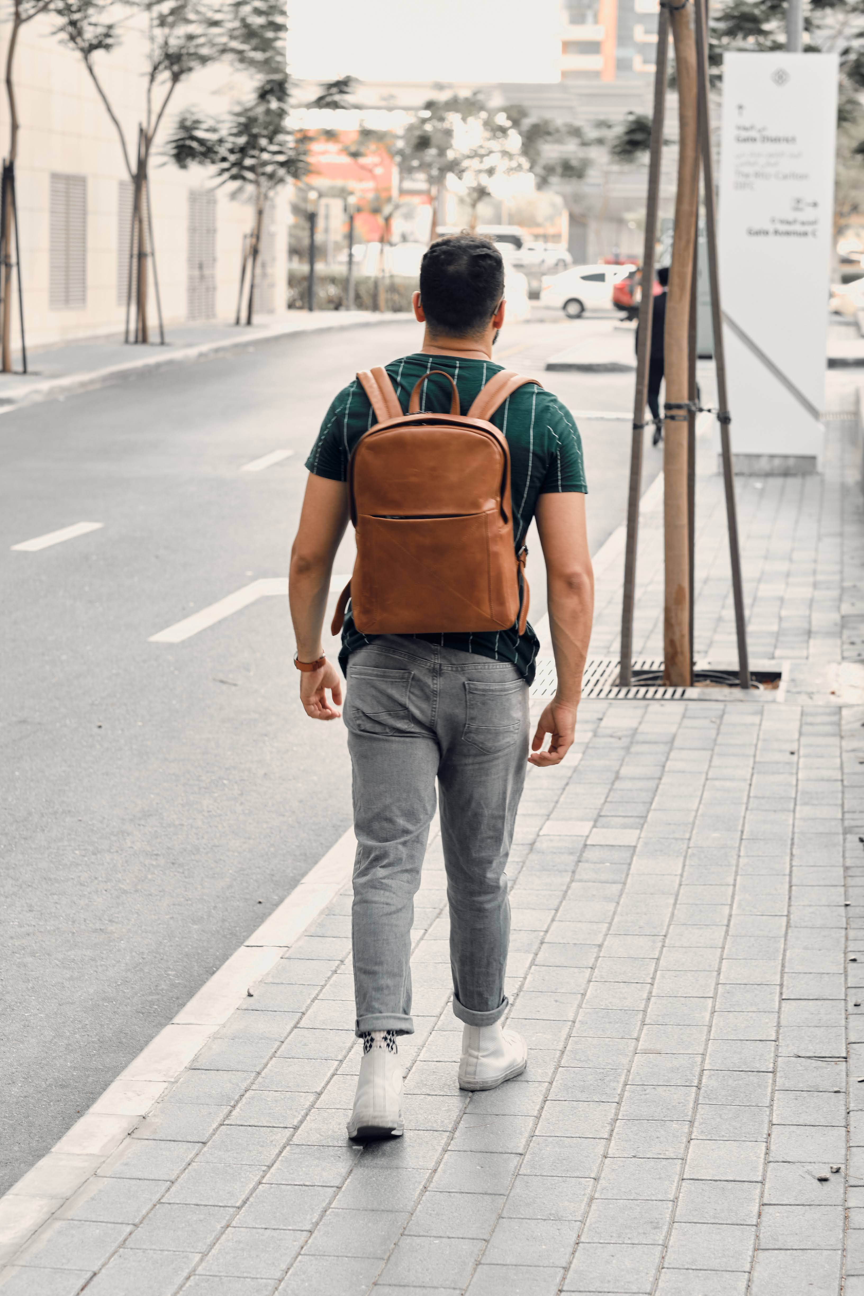 office leather Backpack