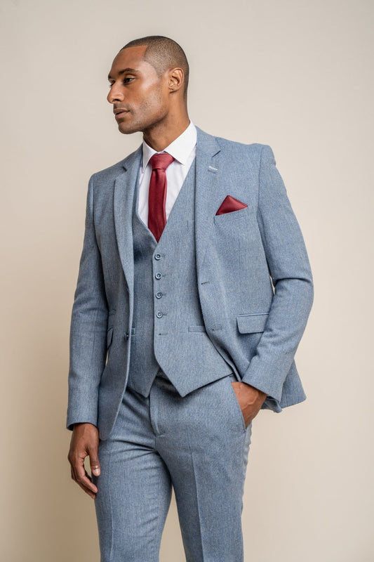 Navy Prestige Wedding Suit (light weight and slim fit) – Regency Groom