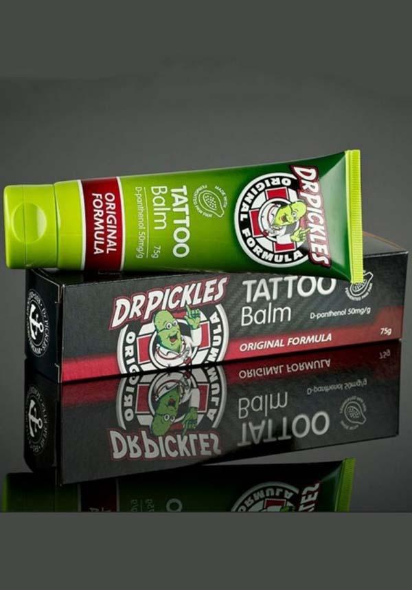Dr Pickles Tattoo Aftercare  Lifestyle Products  HEAL your tattoo with Dr  Pickles Original Tattoo Balm  Protect and seal your tattoo with a thin  layer of Dr Pickles Original Tattoo