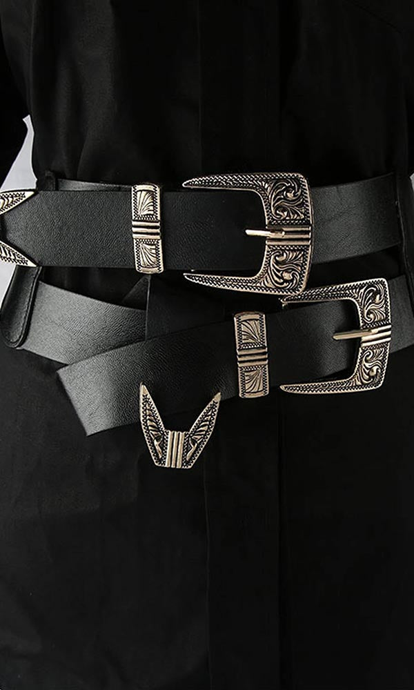 +Double | BUCKLE BELT