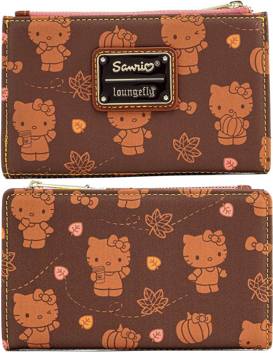 Loungefly Hello Kitty Pumpkin Spice Latte Wave Crossbody Bag