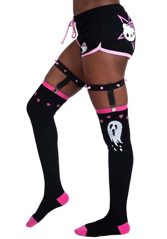 Cute Faux Thigh Highs - Kitty Cat - The Costumery